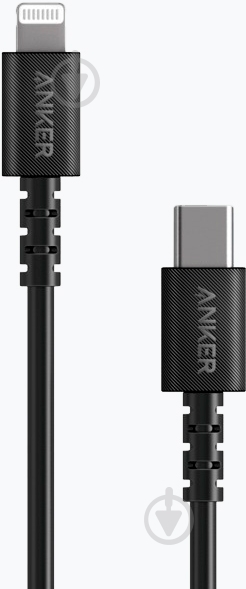 Кабель Anker Lightning – USB-C 0,9 м Black (A8612G11) PowerLine Select V3 - фото 3 Кабель Anker Lightning – USB-C 0,9 м Black (A8612G11) PowerLine Select V3 - фото 3