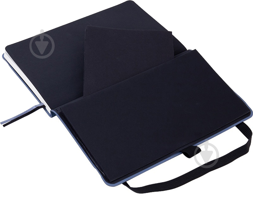 Дневник недатированный синий клетка Axent Partner Soft A5 8601-21-14-a - фото 3