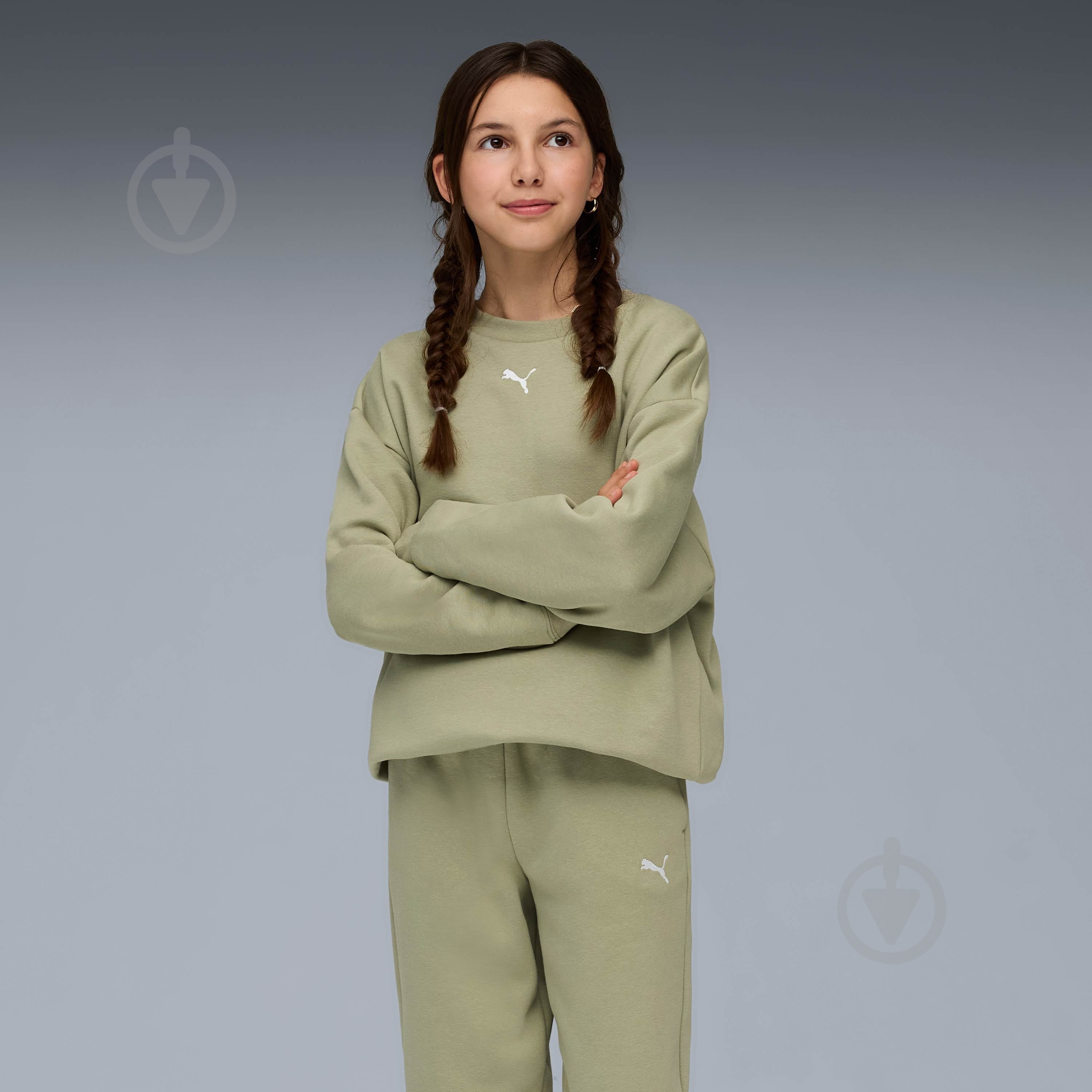 Спортивный костюм Puma 68972782 хаки - фото 3