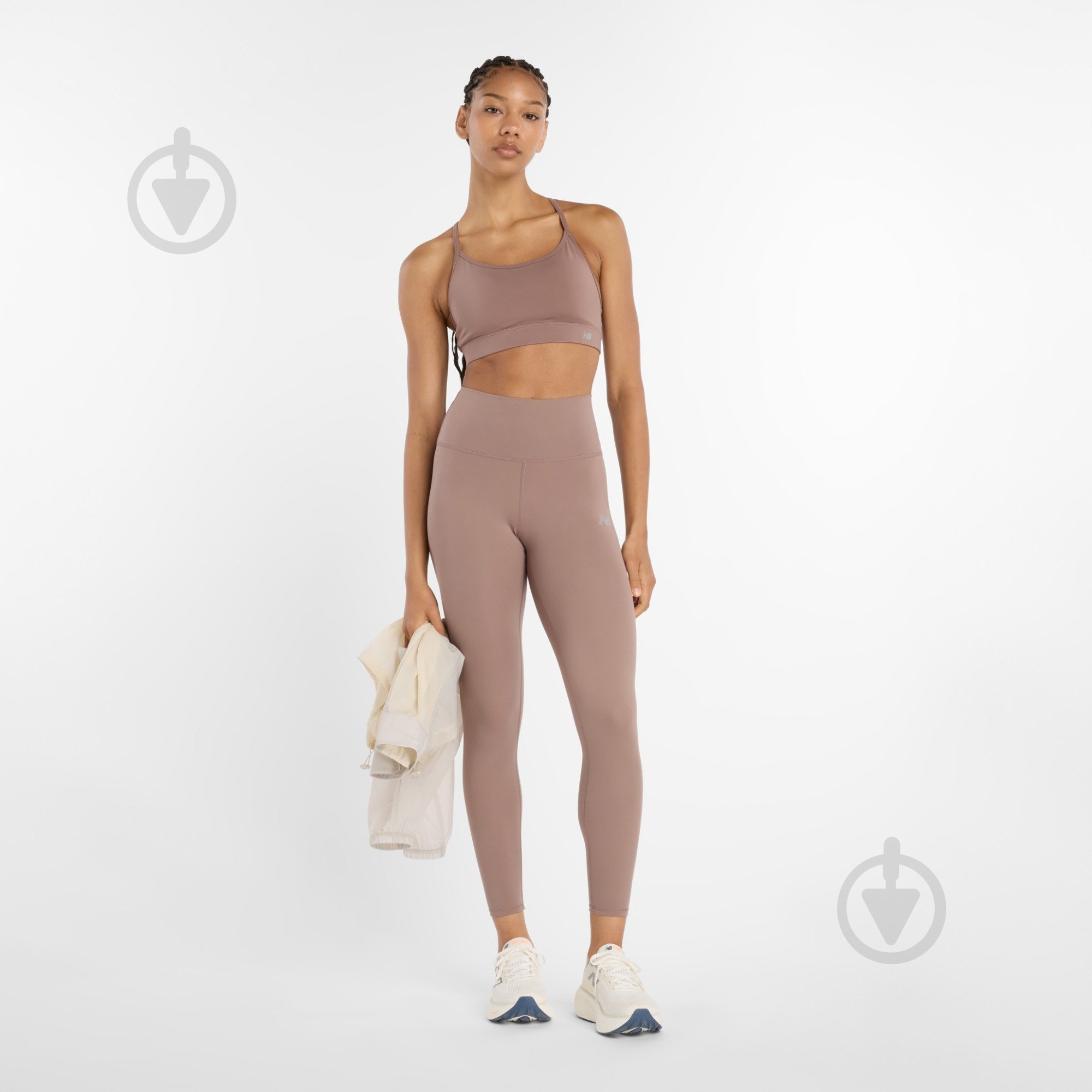 Тайтсы New Balance WP51112EAS р.XS коричневый - фото 2 Тайтсы New Balance WP51112EAS р.XS коричневый - фото 2