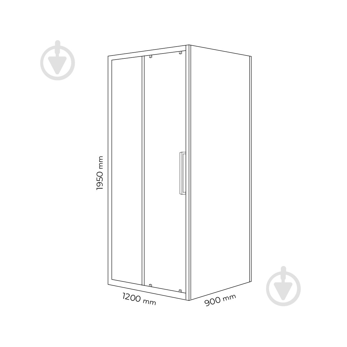 Душевая кабина Doosh DO-CA-07 120x90 - фото 3 Душевая кабина Doosh DO-CA-07 120x90 - фото 3