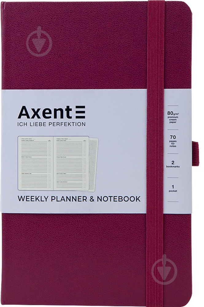 Дневник недатированный винный клетка Axent Partner Strong A5 8602-21-46-a - фото 1 Дневник недатированный винный клетка Axent Partner Strong A5 8602-21-46-a - фото 1