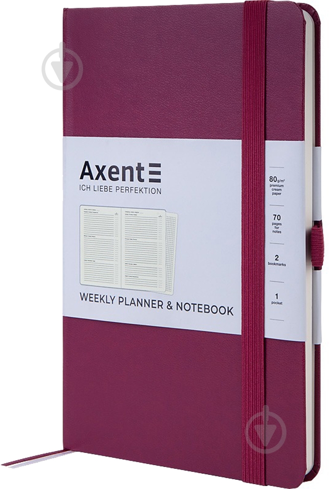 Дневник недатированный винный клетка Axent Partner Strong A5 8602-21-46-a - фото 2 Дневник недатированный винный клетка Axent Partner Strong A5 8602-21-46-a - фото 2