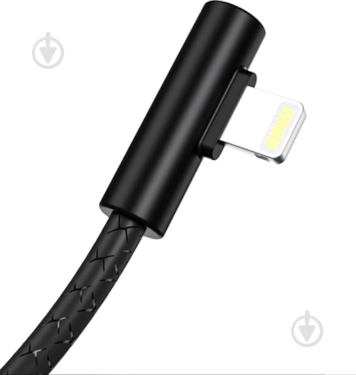 Кабель T-PHOX Lightning – USB 1 м чорний (T-L832 Black) - фото 7