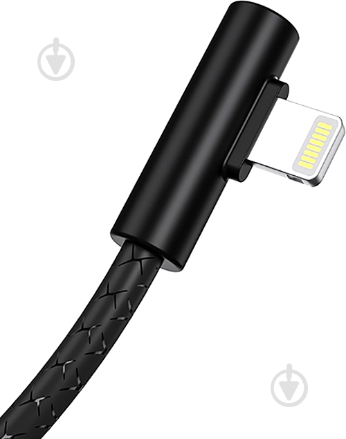 Кабель T-PHOX Lightning – USB 1 м чорний (T-L832 Black) - фото 3