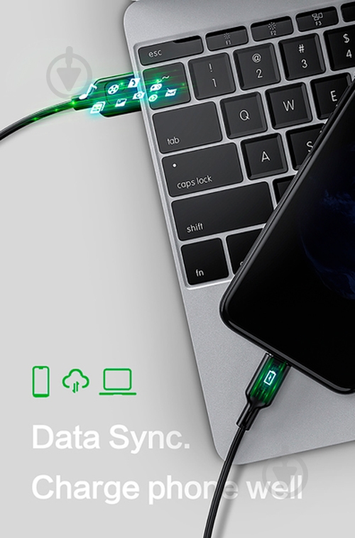 Кабель T-PHOX Type-C – USB 2.0 1,2 м черный (T-C829 Black) - фото 11 Кабель T-PHOX Type-C – USB 2.0 1,2 м черный (T-C829 Black) - фото 11