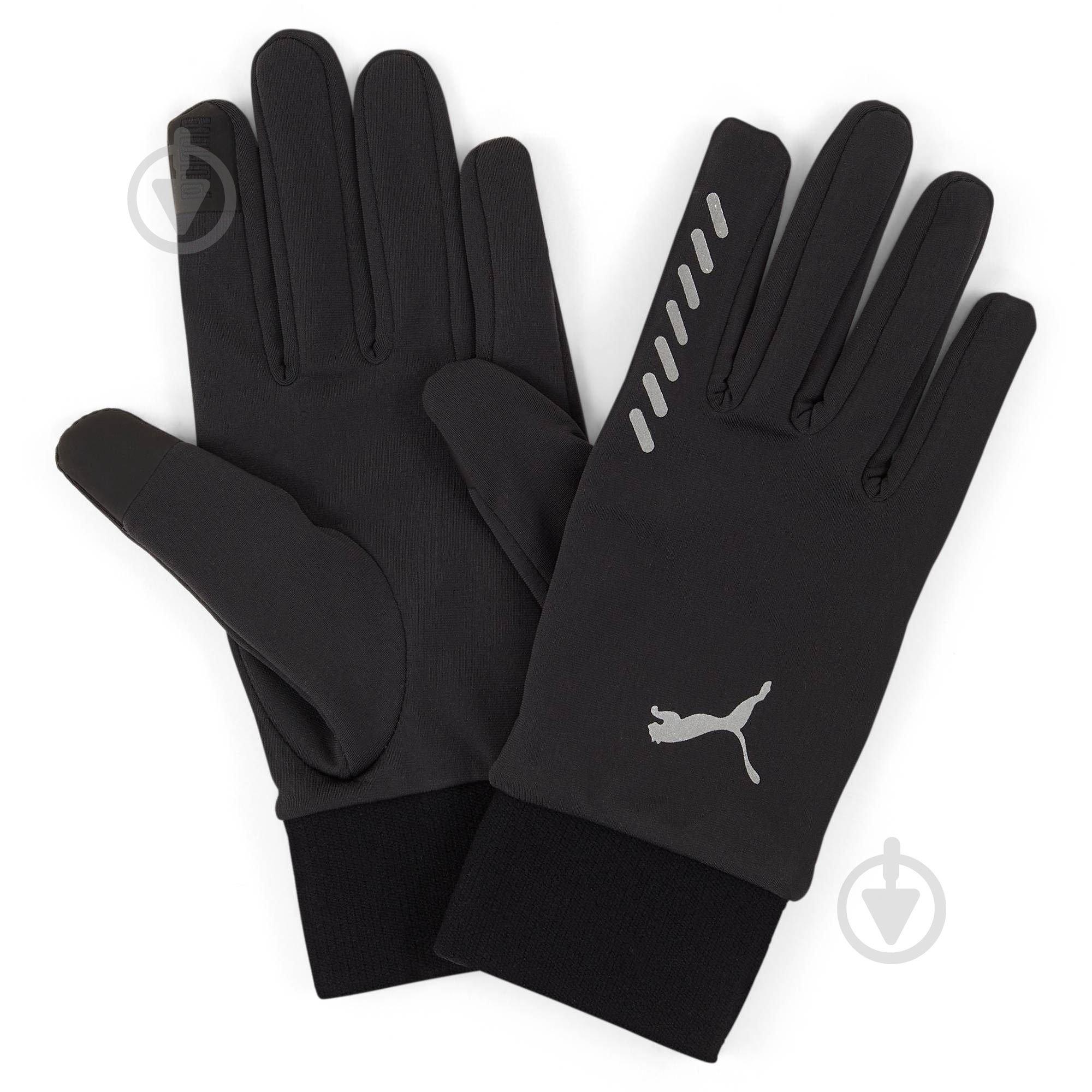 Варежки Puma PR winter gloves 04200401 р.M черный - фото 1