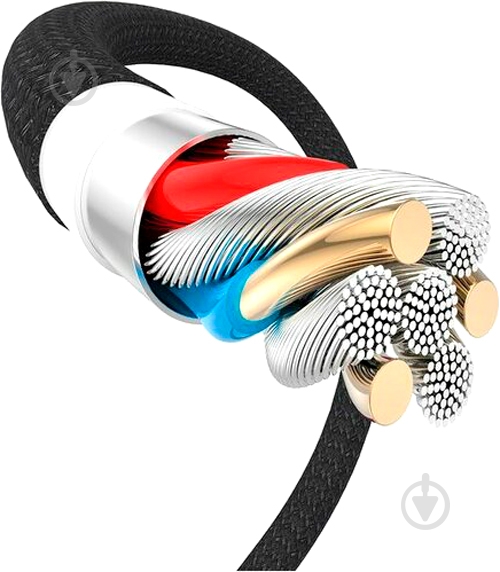 Кабель T-PHOX Lightning – USB 2 м черный (T-L814(2) black) - фото 5