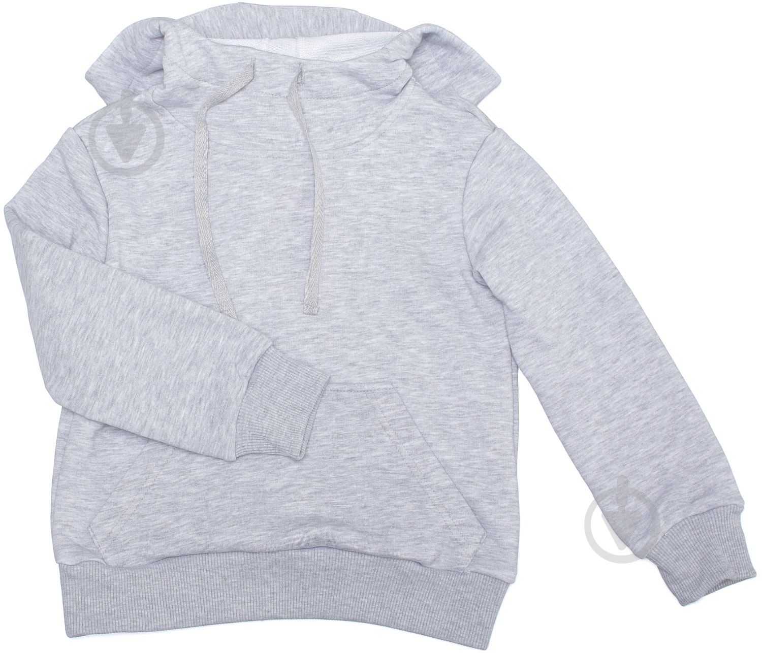 Реглан для девочки Sasha р.152 серый меланж 4580 - фото 1