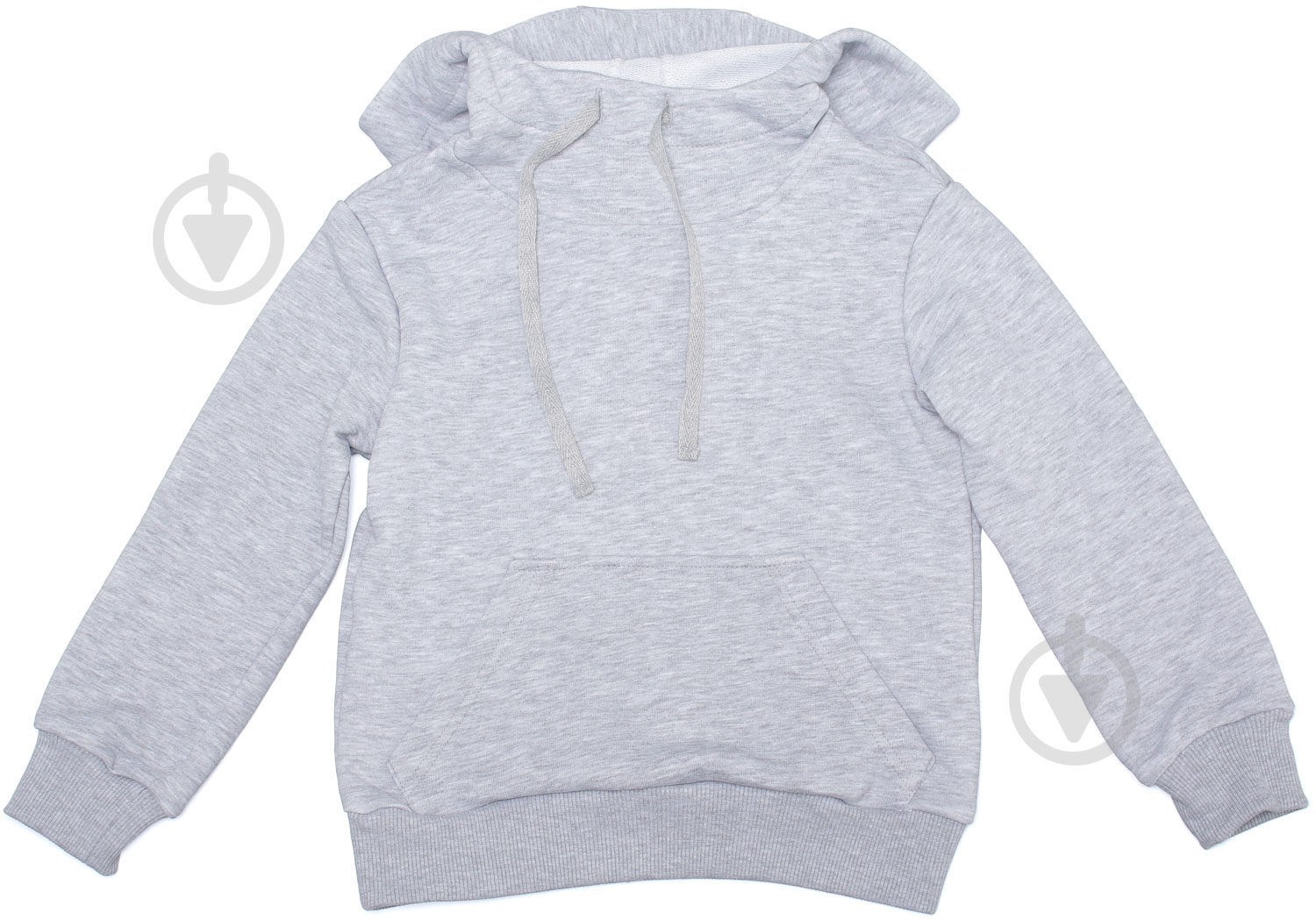 Реглан для девочки Sasha р.152 серый меланж 4580 - фото 2