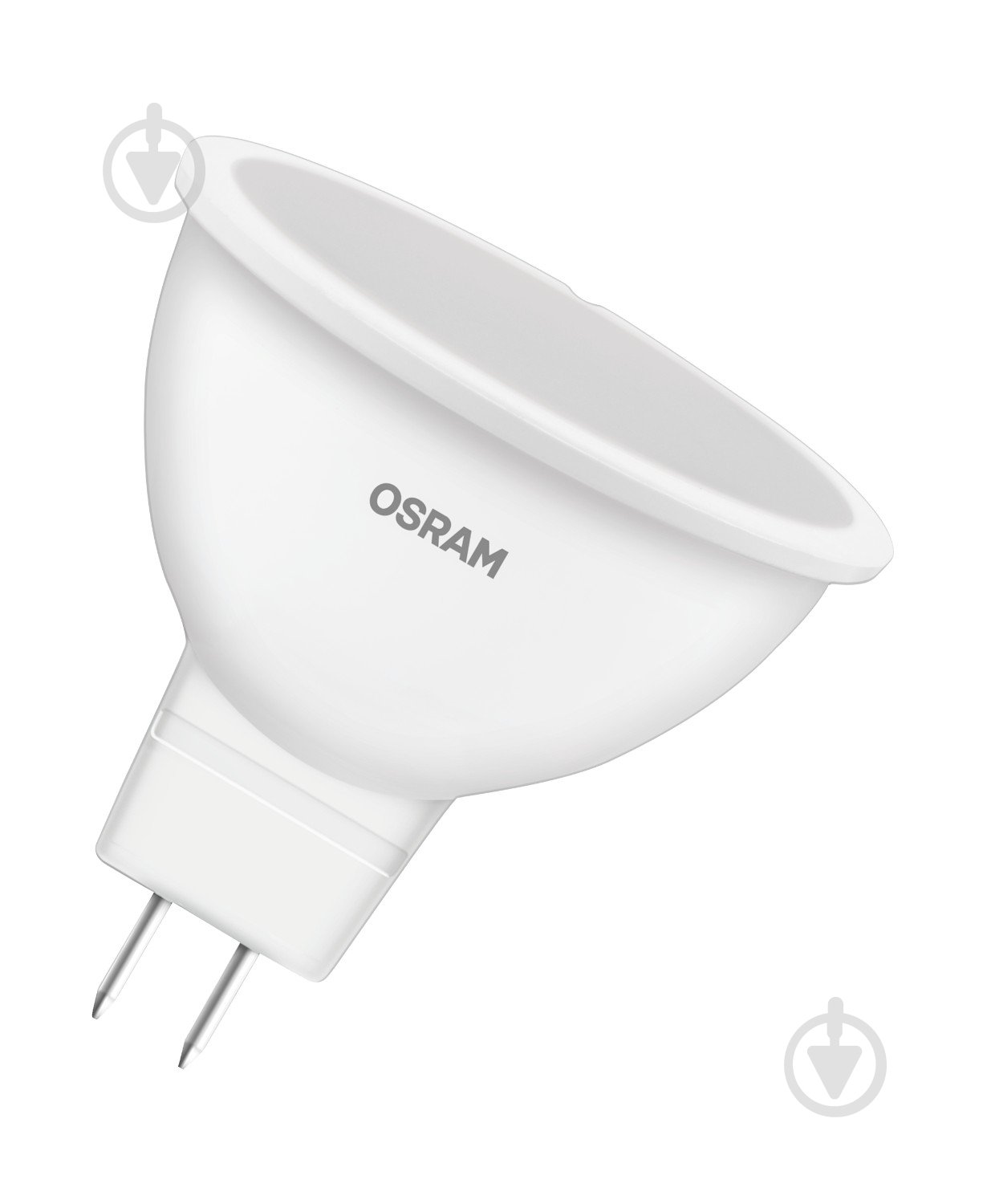 Лампа світлодіодна Osram Star 5 Вт MR16 матова GU5.3 230 В 4000 К MR16 35 110 - фото 2