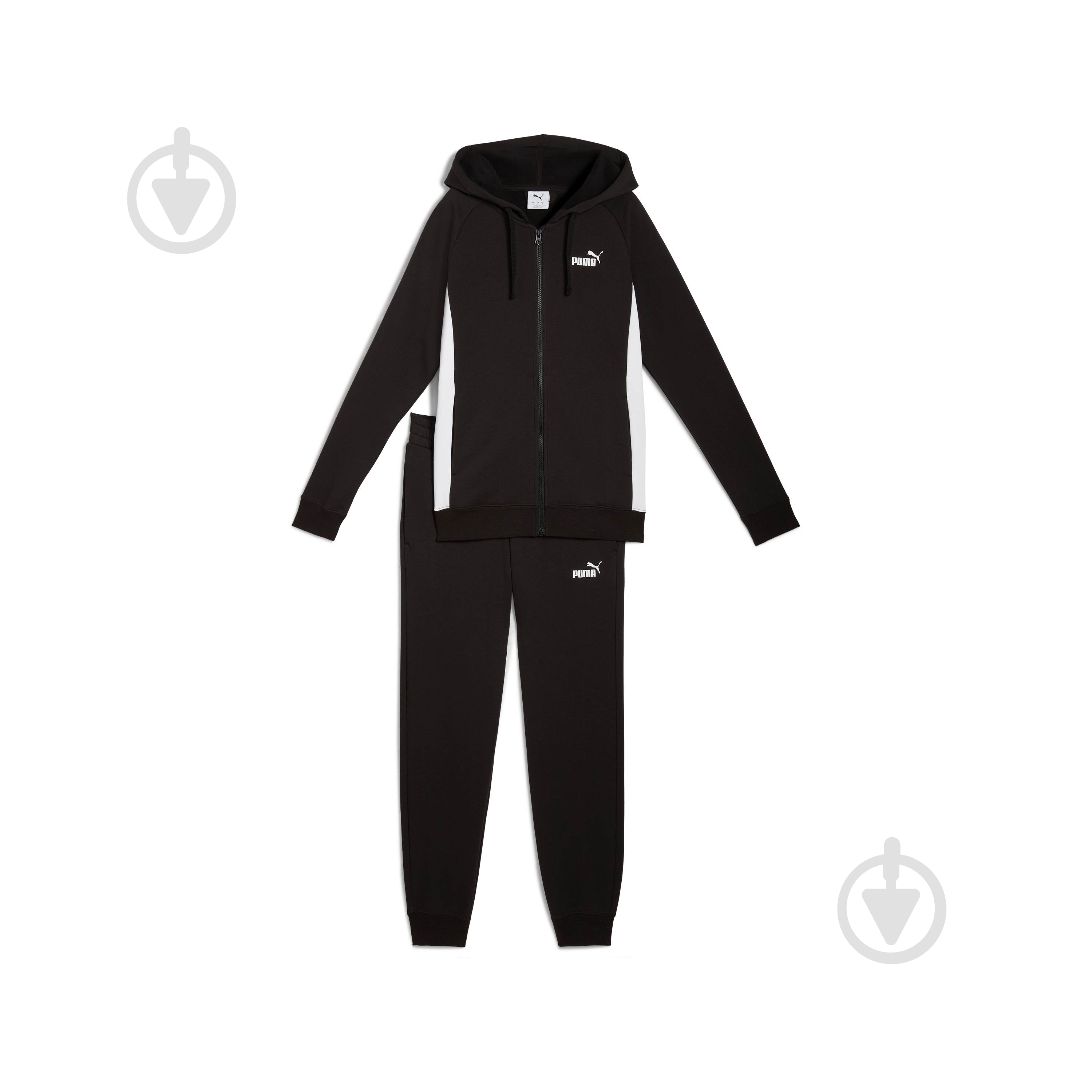 Спортивний костюм Puma 69073801 р.XL чорний - фото 1 Спортивний костюм Puma 69073801 р.XL чорний - фото 1