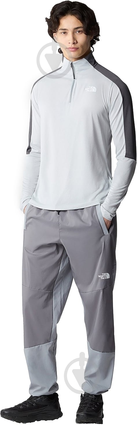 Джемпер THE NORTH FACE M MA 1/4 ZIP LS TEE NF0A88F8ZFO1 р.S сірий - фото 5 Джемпер THE NORTH FACE M MA 1/4 ZIP LS TEE NF0A88F8ZFO1 р.S сірий - фото 5