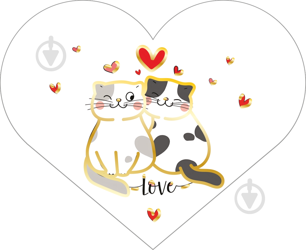 Открытка день Св. Валентина - фото 6