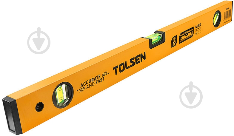 Уровень 60 см Tolsen 35066 - фото 1 Уровень 60 см Tolsen 35066 - фото 1
