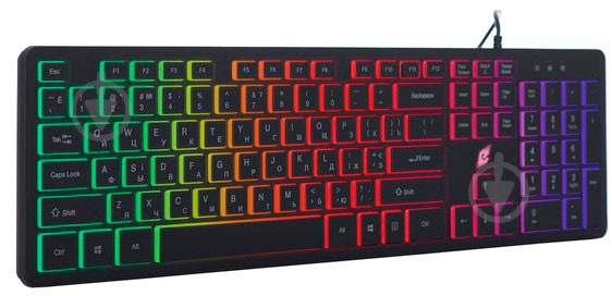 Клавиатура игровая Ergo (KB-630) black - фото 2
