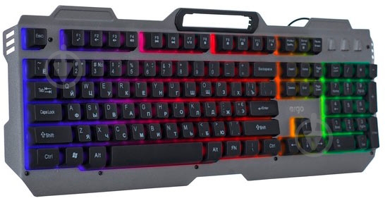 Клавиатура игровая Ergo (KB-650) black - фото 2