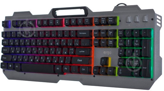 Клавиатура игровая Ergo (KB-650) black - фото 3