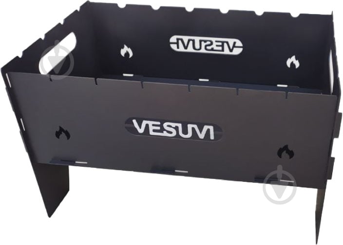 Мангал Vesuvi Camping 2 мм 44х31х27 см - фото 1
