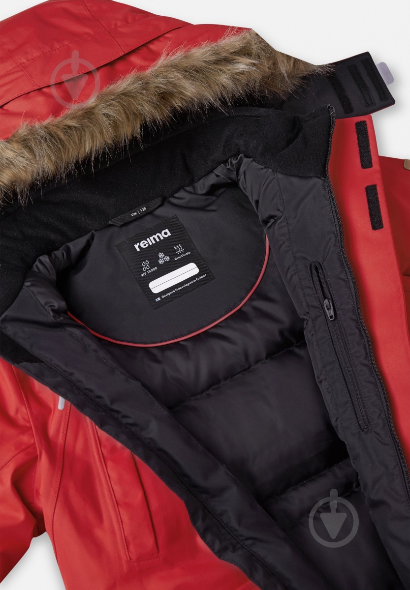 Пуховик для хлопчика Reima р.128 червоний 531354-3880 - фото 2 Пуховик для хлопчика Reima р.128 червоний 531354-3880 - фото 2