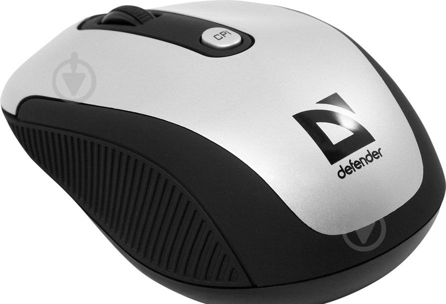 Мышка Defender OPTIMUM MS-125 WIRELESS GRAY grey - фото 3