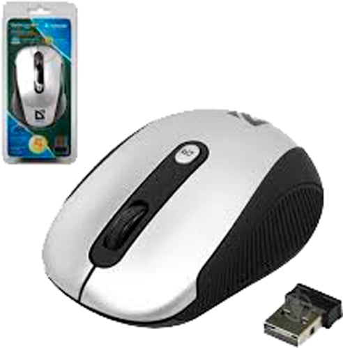 Мышка Defender OPTIMUM MS-125 WIRELESS GRAY grey - фото 5