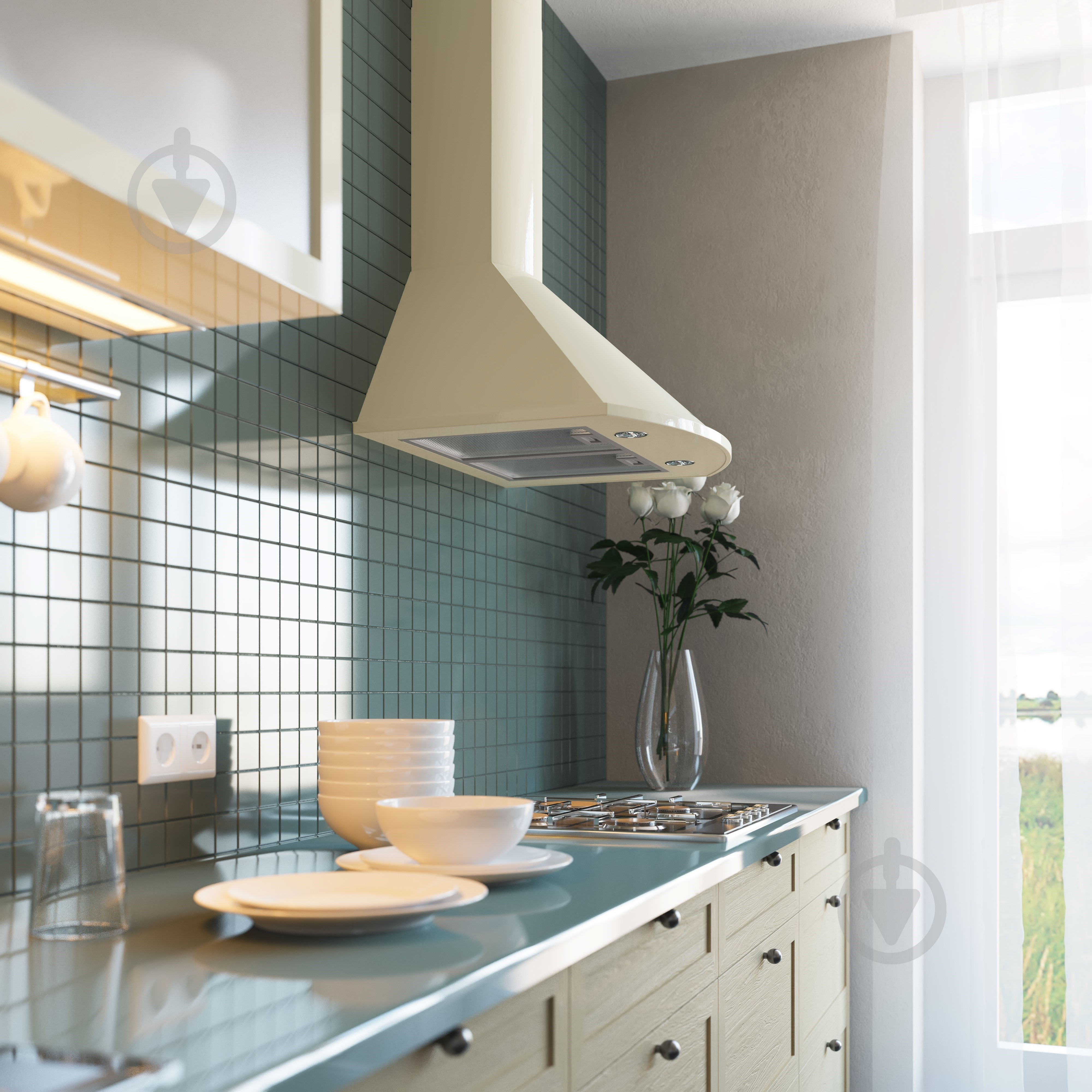 Вытяжка Eleyus Bora 1200 LED SMD 60 BG - фото 22