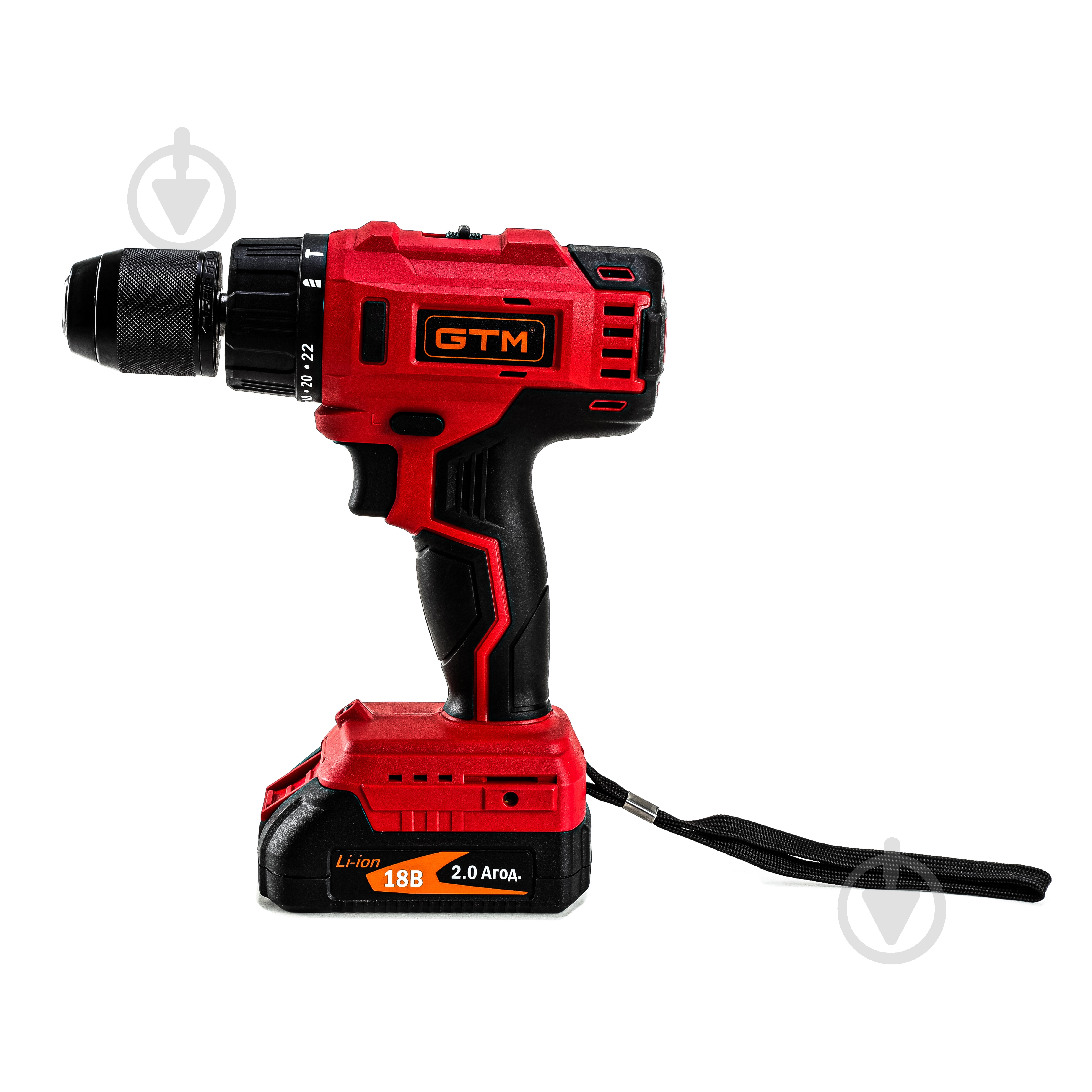 Шуруповерт ударный аккумуляторный GTM DSI18/60BL - фото 2