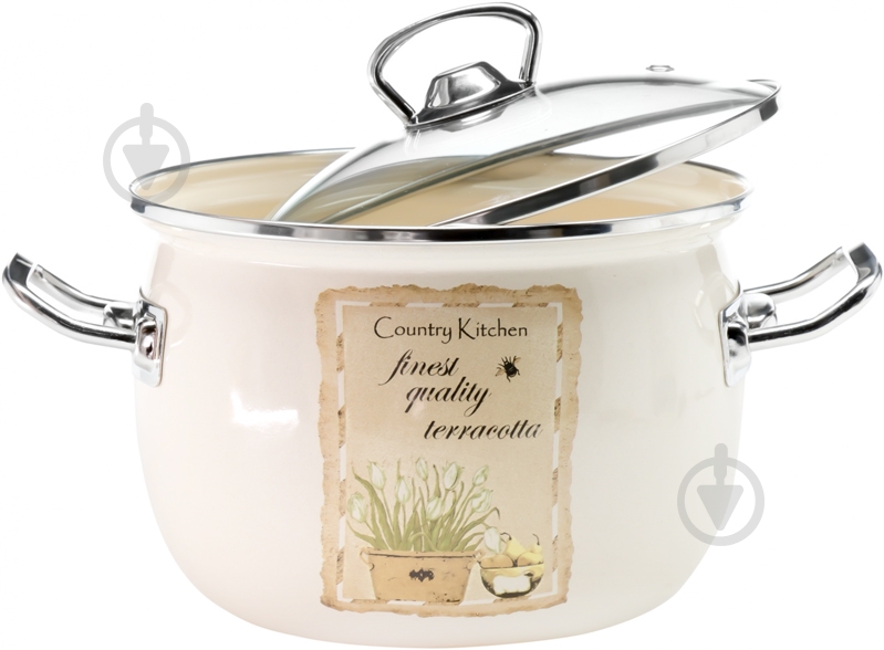 Кастрюля Idilia Цветник 3,5 л - фото 2 Кастрюля Idilia Цветник 3,5 л - фото 2