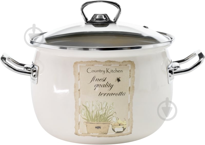 Кастрюля Idilia Цветник 5 л - фото 1