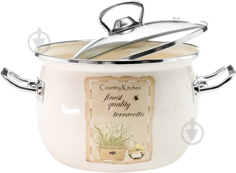 Кастрюля Idilia Цветник 5 л - фото 2