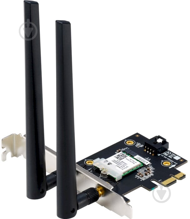 Wi-Fi-адаптер Asus PCE-AX1800 Bluetooth 5.2 PCI Express WPA3 MU-MIMO OFDMA - фото 4 Wi-Fi-адаптер Asus PCE-AX1800 Bluetooth 5.2 PCI Express WPA3 MU-MIMO OFDMA - фото 4