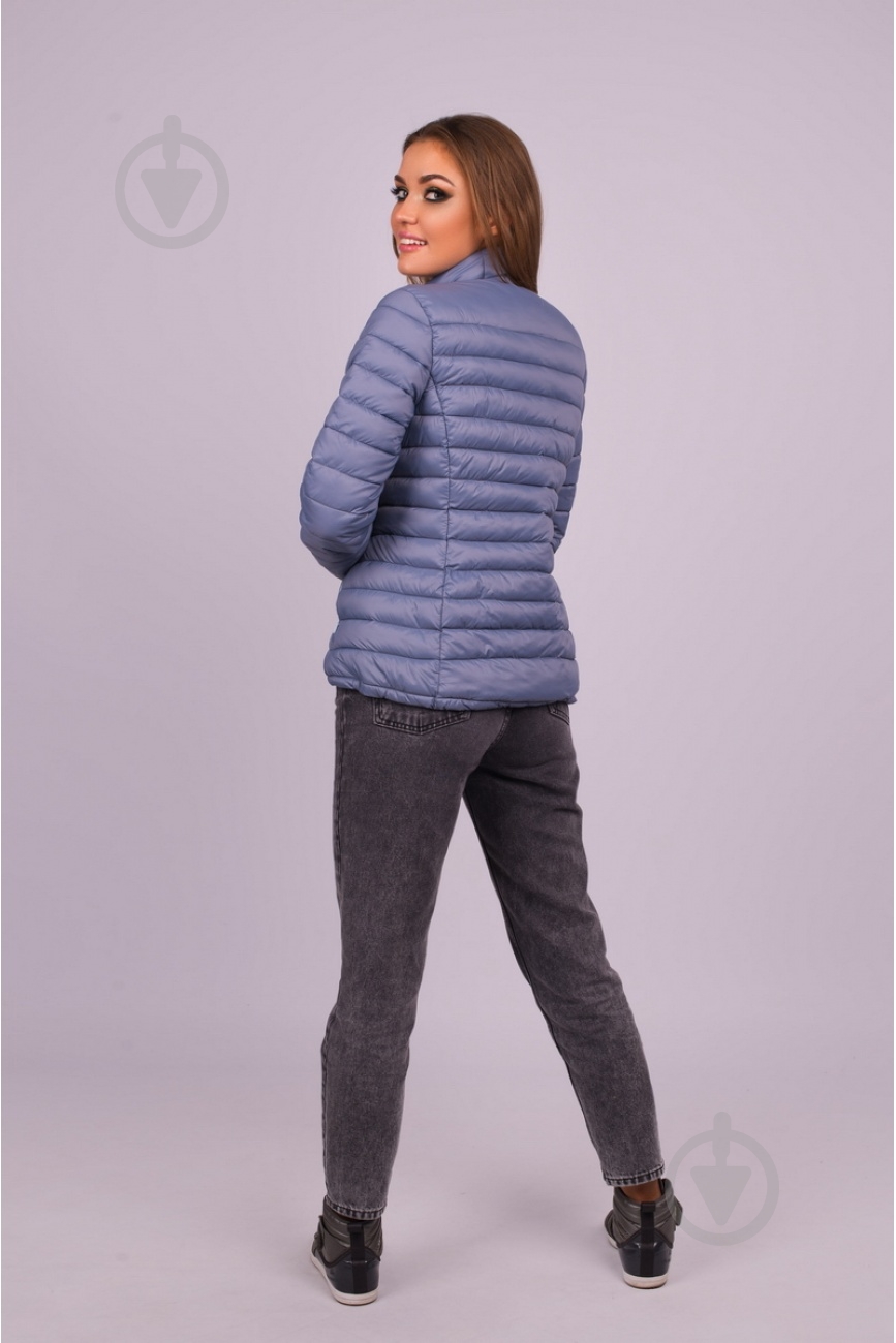 Куртка женская демисезонная Avecs AV-70354B/2 р.3XL серо-синяя - фото 2 Куртка женская демисезонная Avecs AV-70354B/2 р.3XL серо-синяя - фото 2