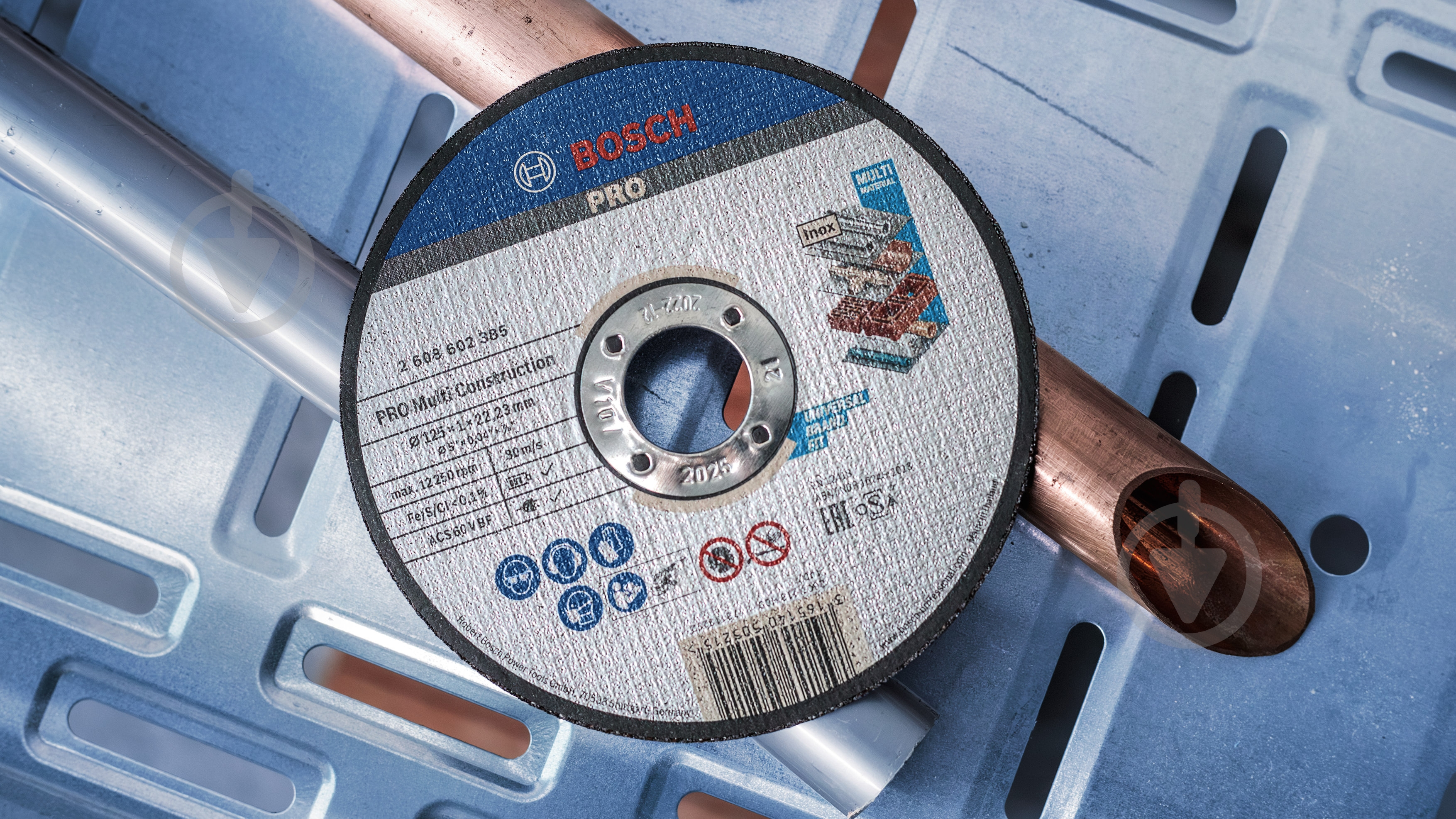 Круг відрізний Bosch MULTICONSTRUCT 125х1,0x22,2 мм 2608602385 - фото 10