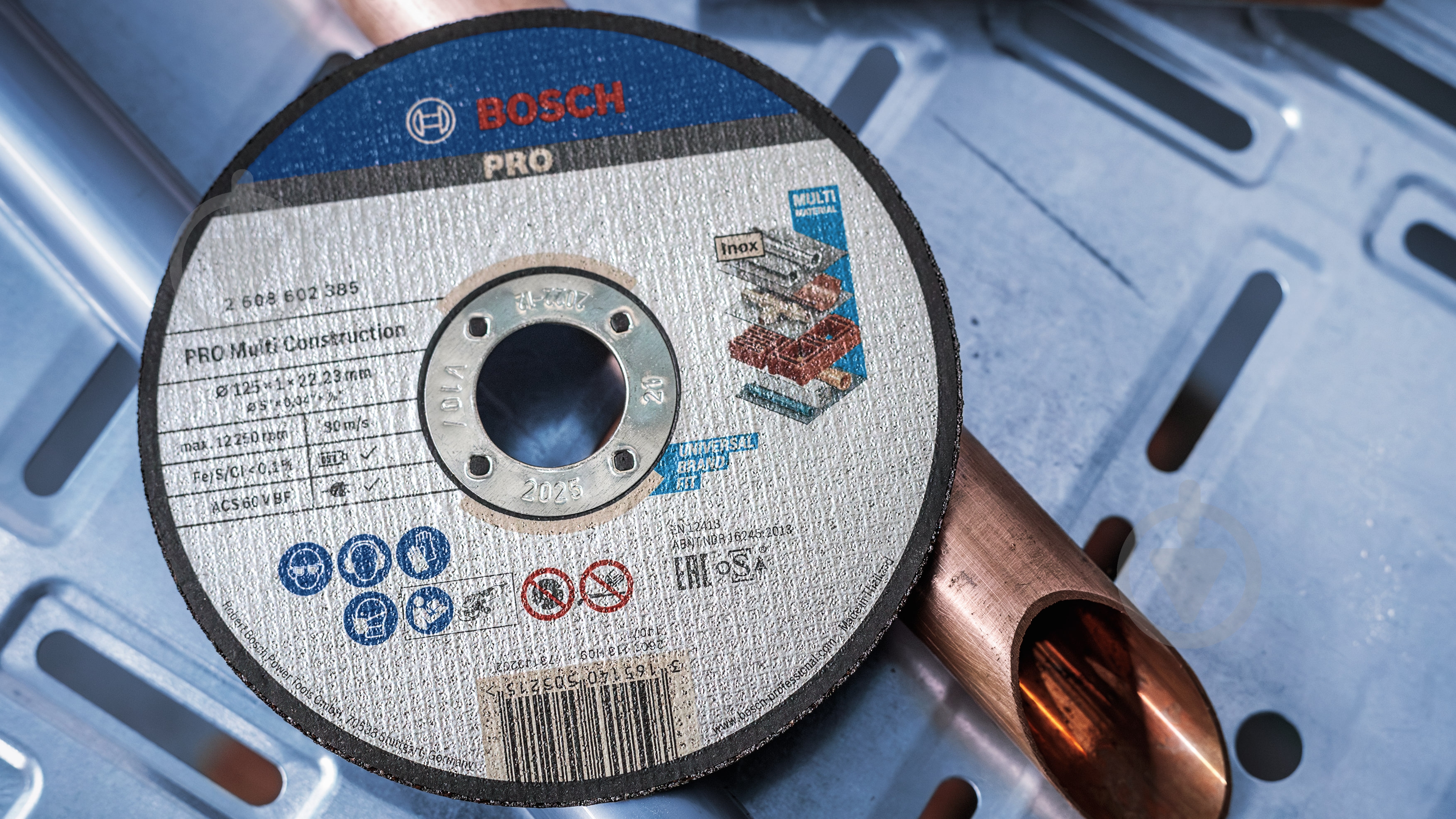 Круг відрізний Bosch MULTICONSTRUCT 125х1,0x22,2 мм 2608602385 - фото 16
