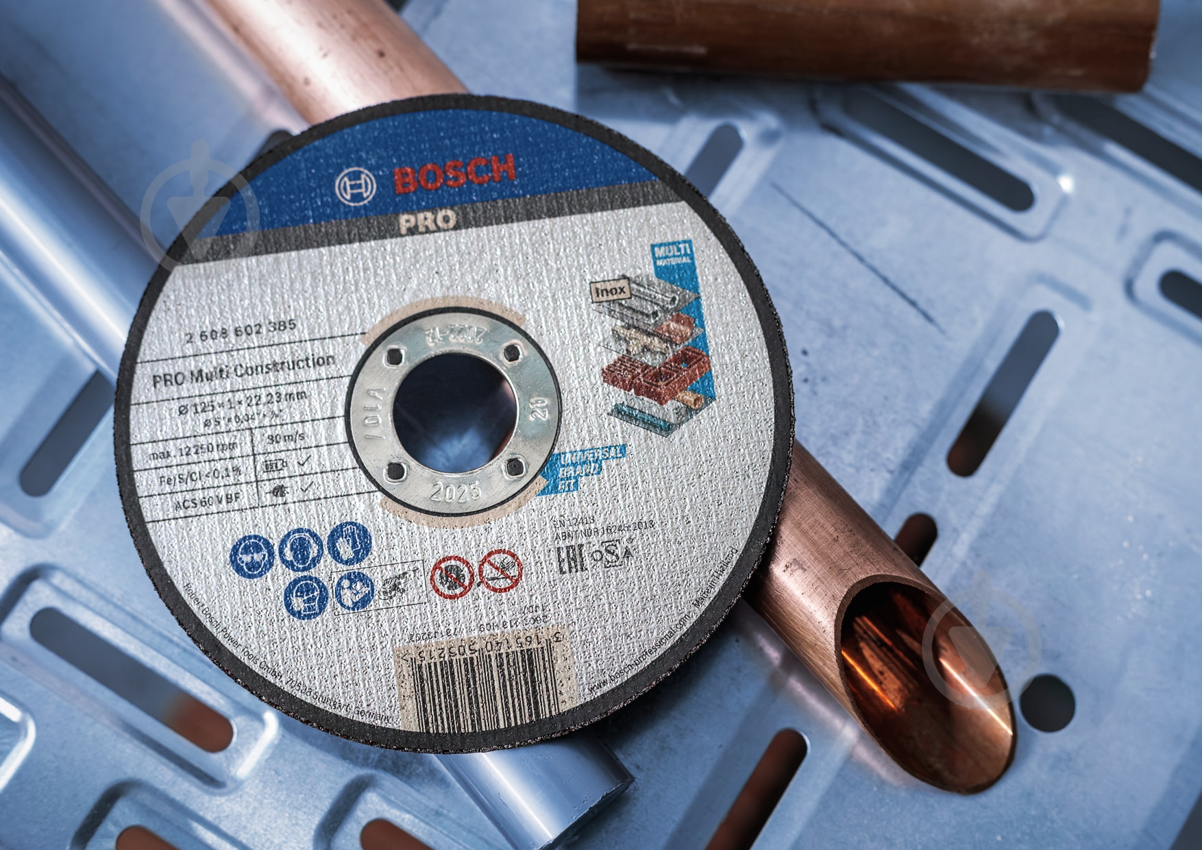 Круг відрізний Bosch MULTICONSTRUCT 125х1,0x22,2 мм 2608602385 - фото 7