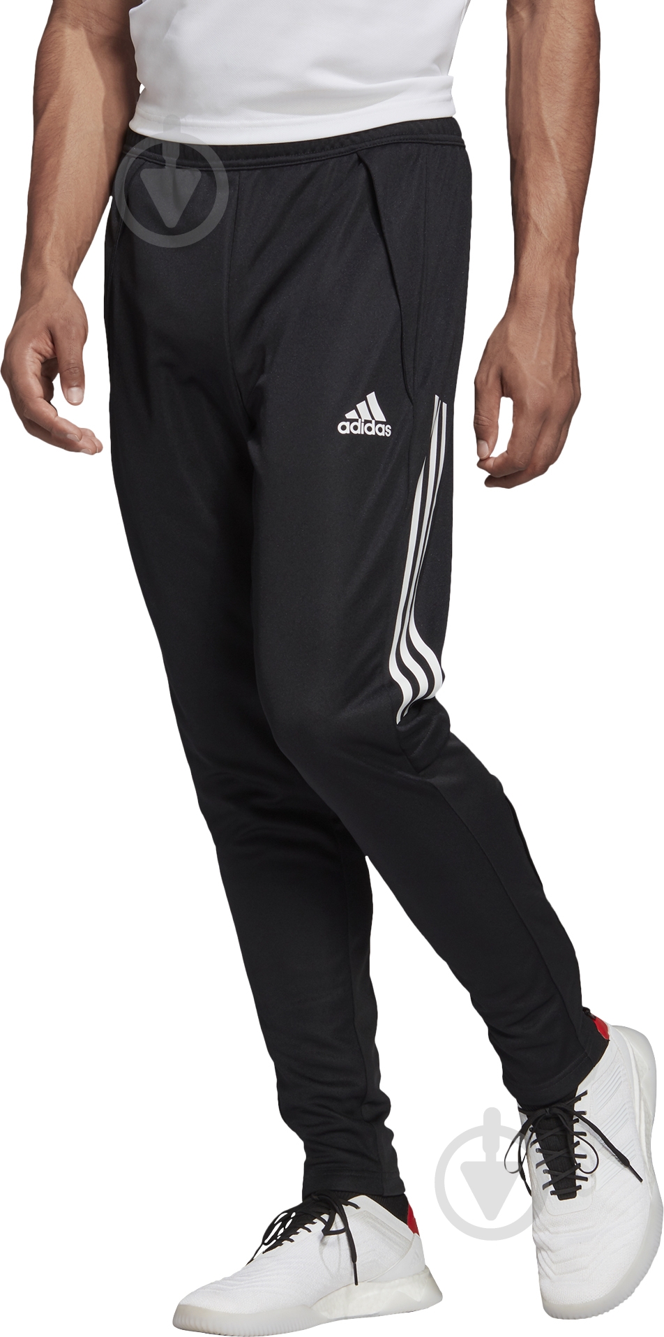 Брюки Adidas CON20 TR PNT EA2475 р. L черный - фото 3 Брюки Adidas CON20 TR PNT EA2475 р. L черный - фото 3