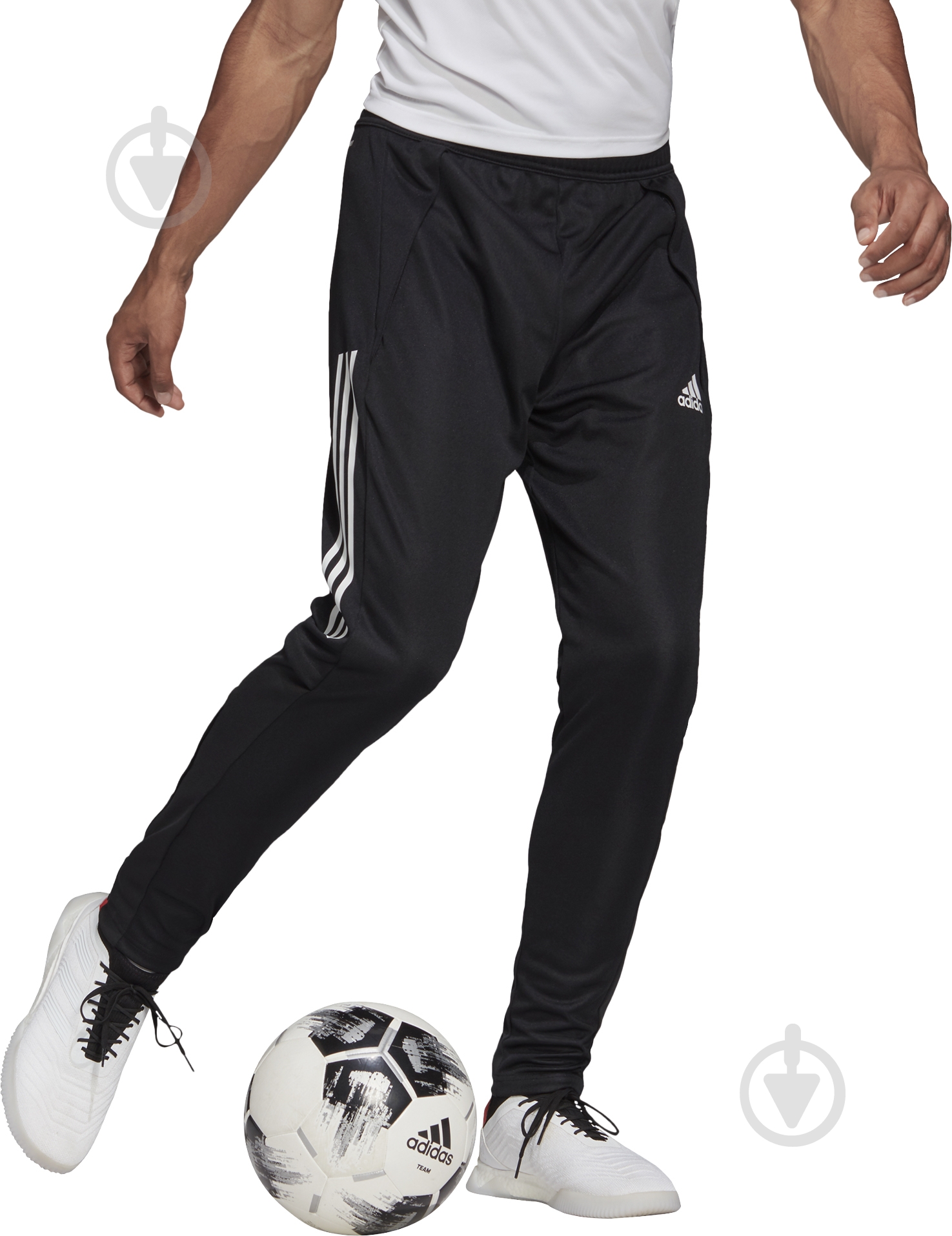 Брюки Adidas CON20 TR PNT EA2475 р. L черный - фото 9 Брюки Adidas CON20 TR PNT EA2475 р. L черный - фото 9