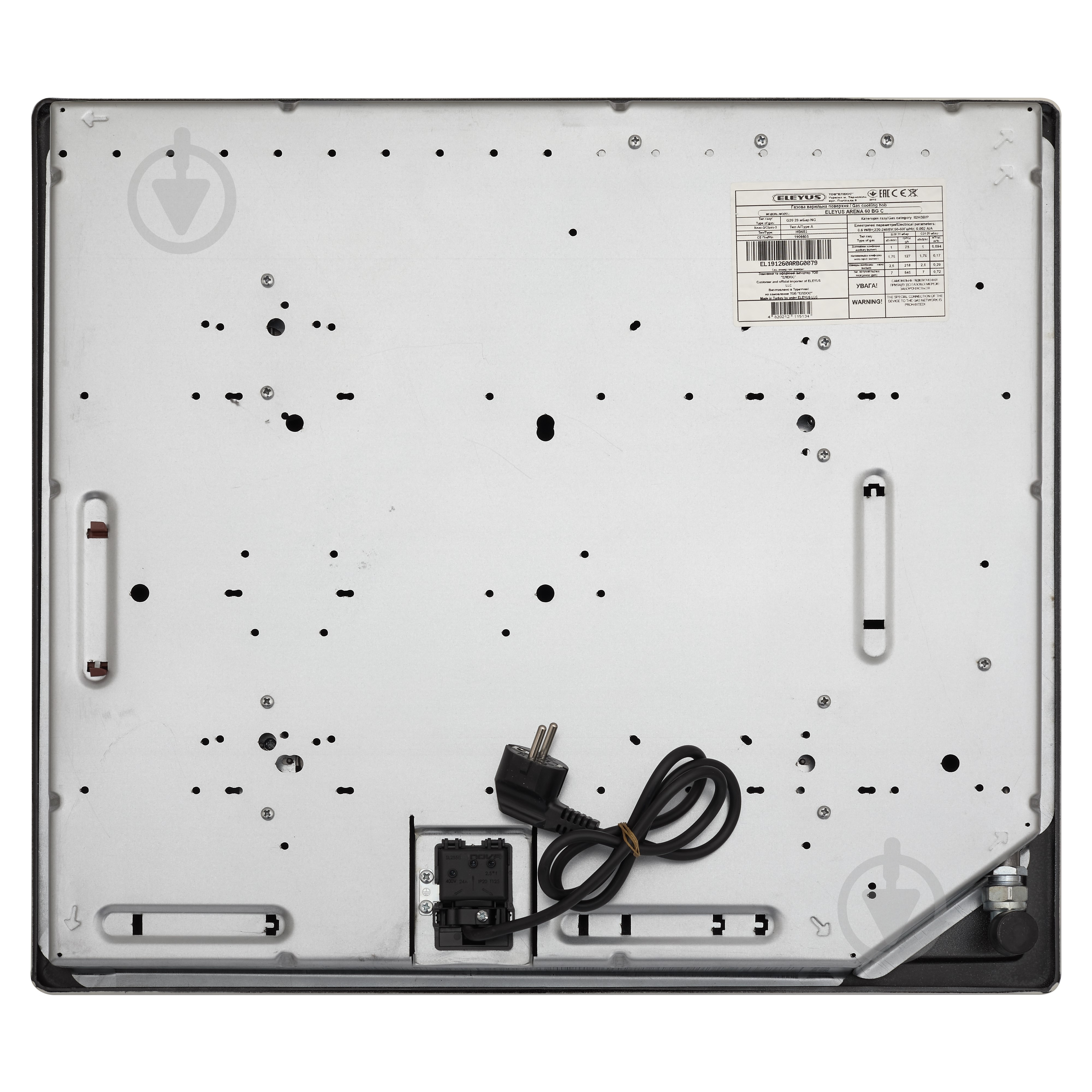 Варочная поверхность газовая Eleyus ARENA 60 BG C - фото 10 Варочная поверхность газовая Eleyus ARENA 60 BG C - фото 10