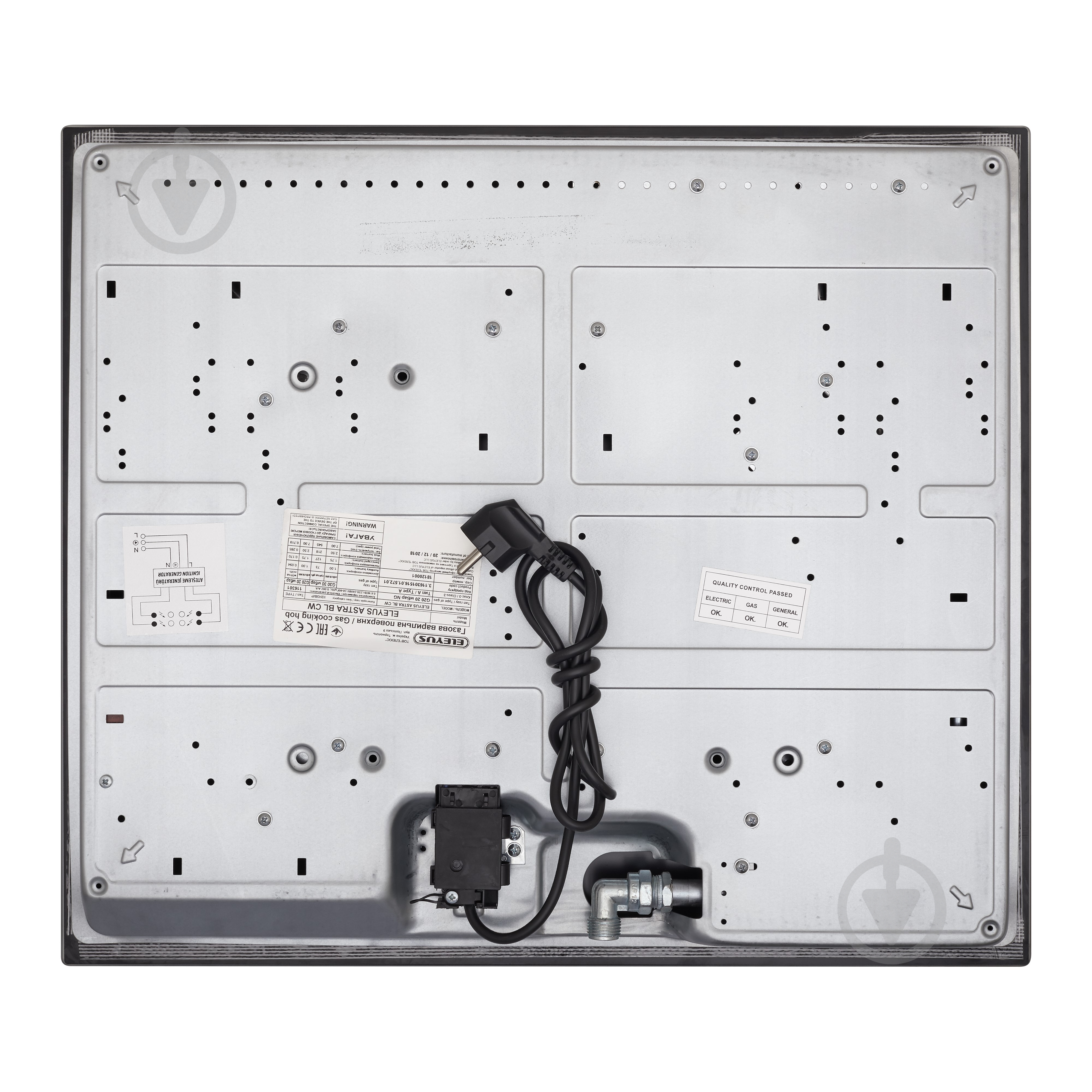 Варочная поверхность газовая Eleyus ASTRA 60 BL CWF - фото 9 Варочная поверхность газовая Eleyus ASTRA 60 BL CWF - фото 9