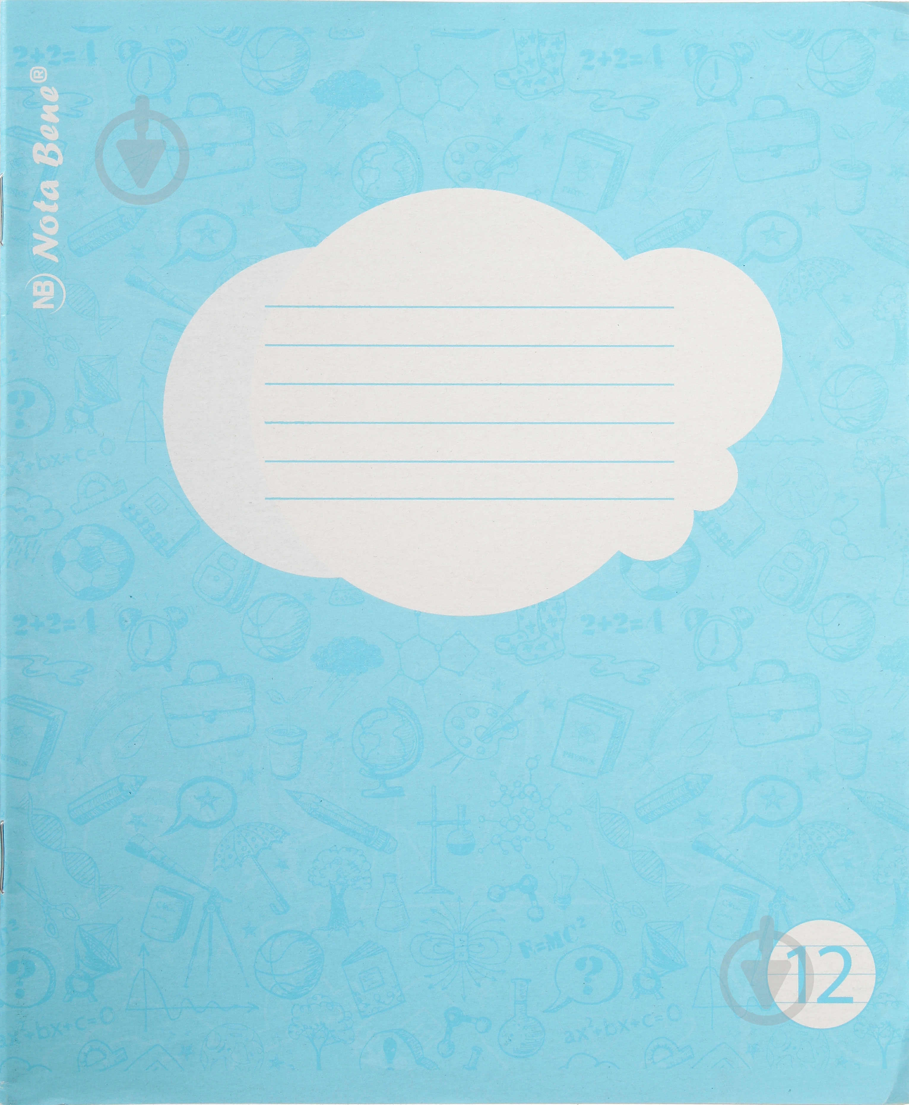 Тетрадь школьная 12 листов в линию Nota Bene - фото 1 Тетрадь школьная 12 листов в линию Nota Bene - фото 1