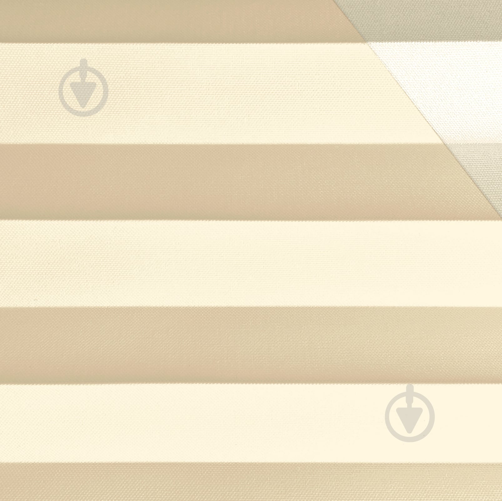 Штора-плиссе Rollotex ткань DUO TERMO 67х90 см Кремовый - фото 2