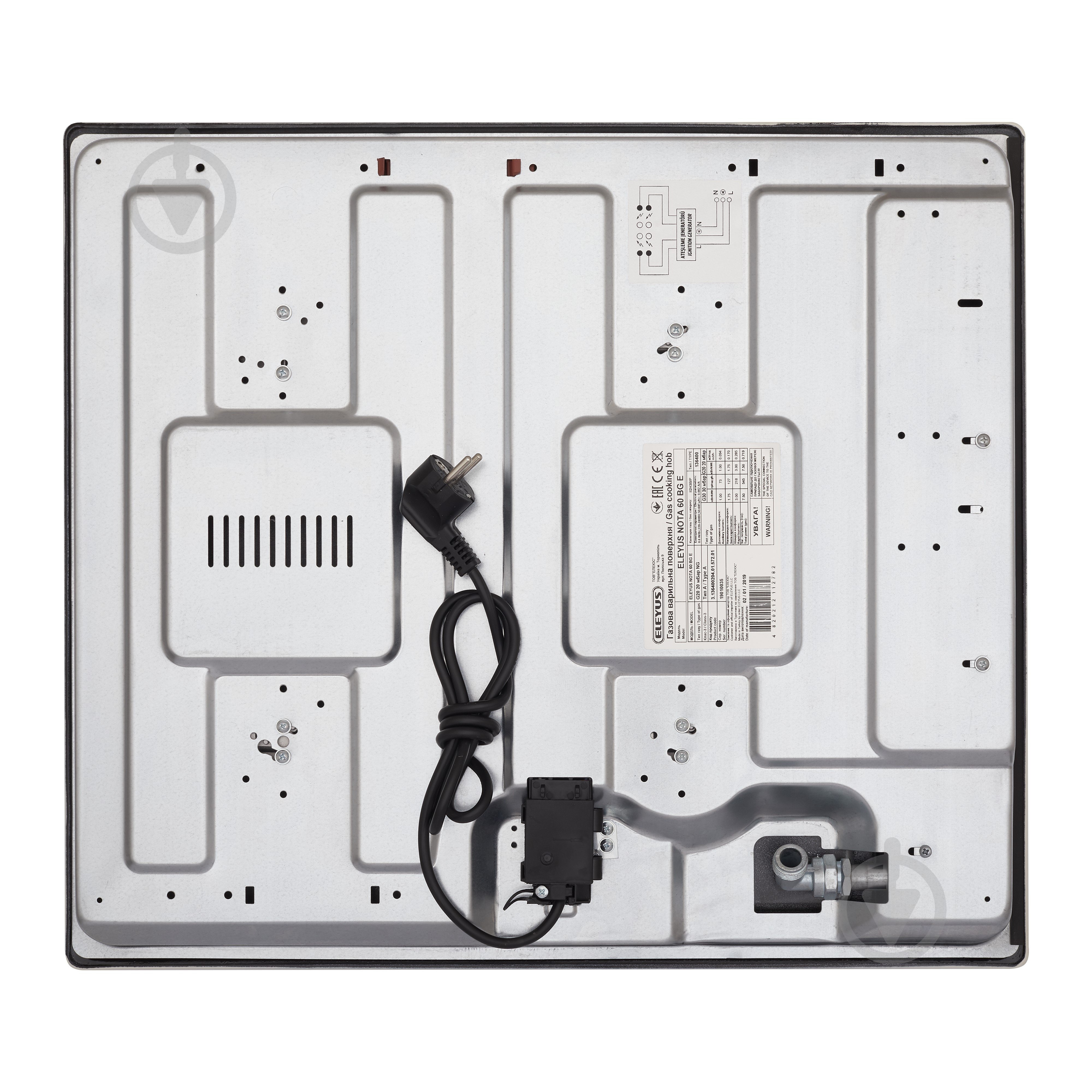 Варочная поверхность газовая Eleyus NOTA 60 IS EF - фото 10 Варочная поверхность газовая Eleyus NOTA 60 IS EF - фото 10