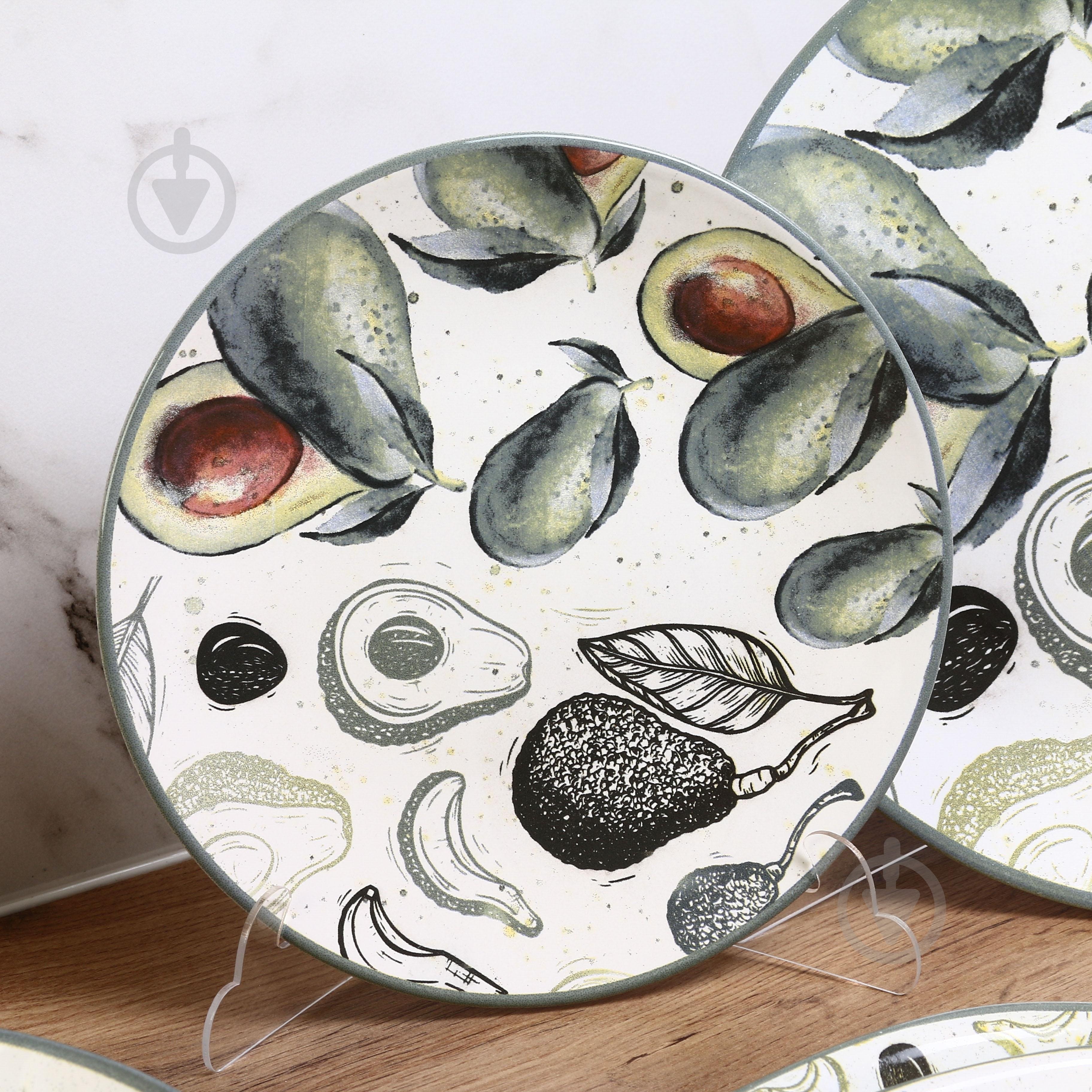 Блюдо овальное Keramika Avocado 22 см - фото 7