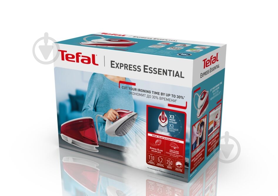 Утюг с парогенератором Tefal Express Easy SV6111E1 - фото 12