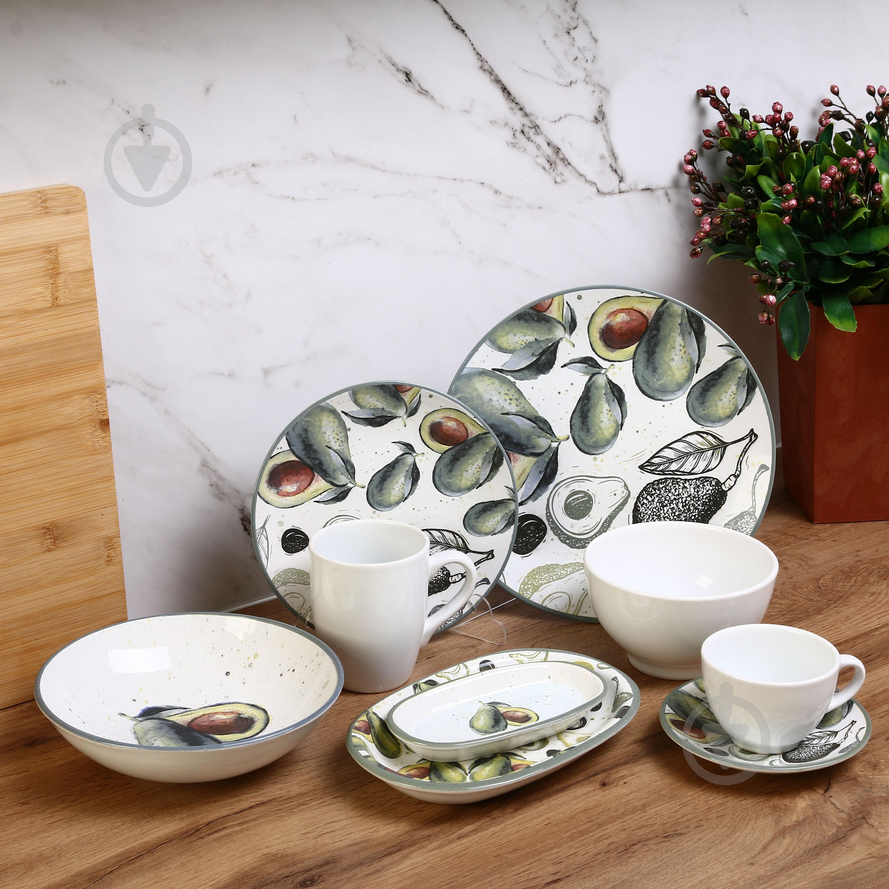 Блюдо овальное Keramika Avocado 16 см - фото 3