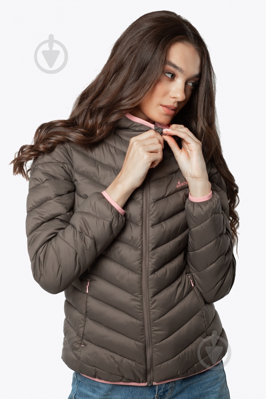 Куртка женская демисезонная Avecs AV-50226/25 р.L зеленая - фото 1