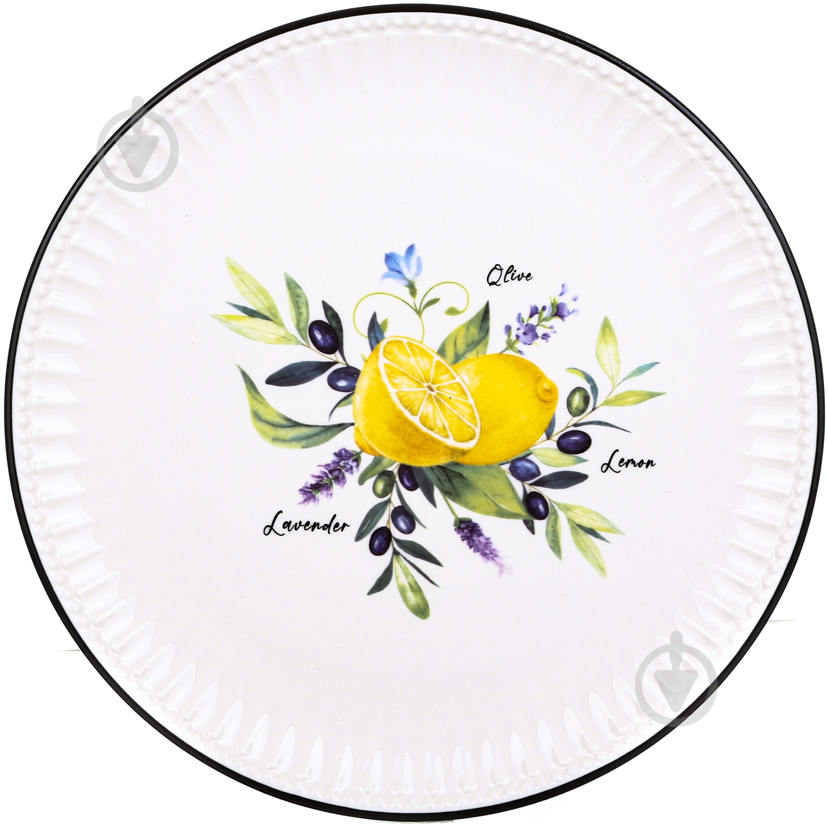 Тарілка обідня Fiora Lemons 21 см - фото 1