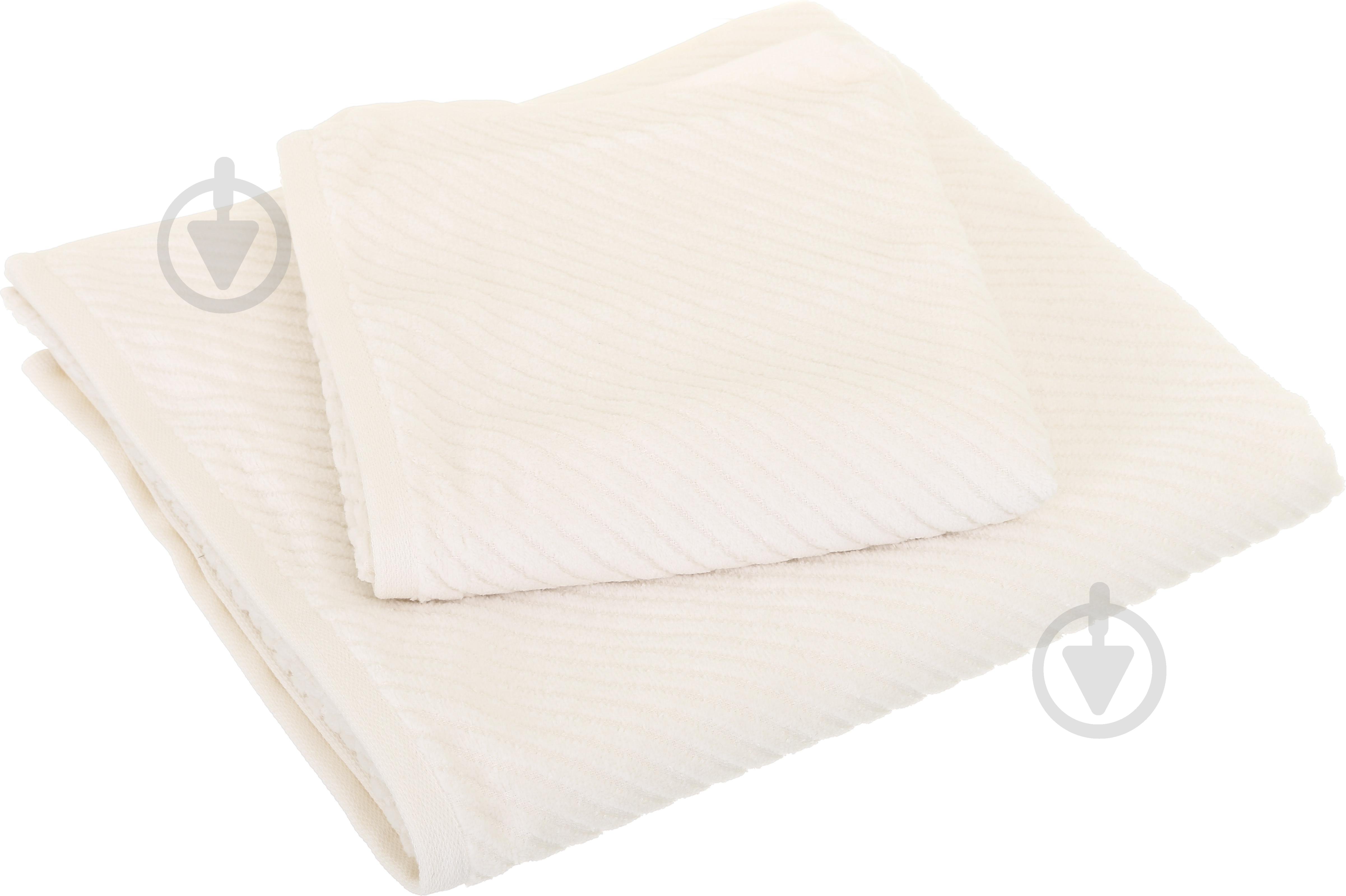 Набор полотенец ABC с халатом и домашней обувью р. M кремовый - фото 8 Набор полотенец ABC с халатом и домашней обувью р. M кремовый - фото 8