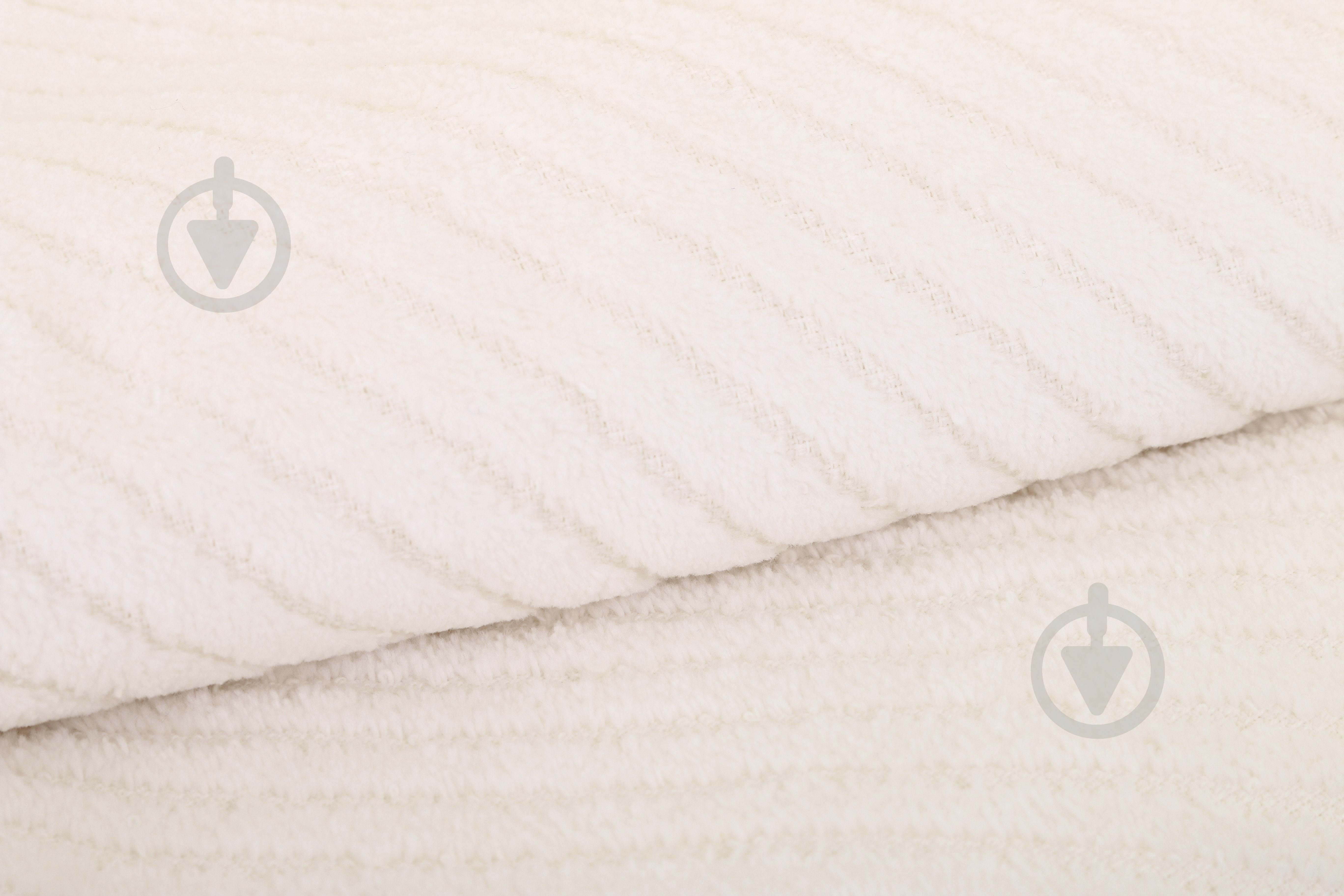 Набор полотенец ABC с халатом и домашней обувью р. M кремовый - фото 9 Набор полотенец ABC с халатом и домашней обувью р. M кремовый - фото 9